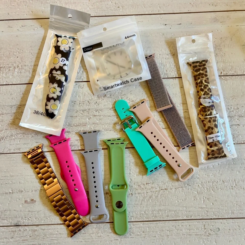 Bundle of Apple Watch Bands and Accessories